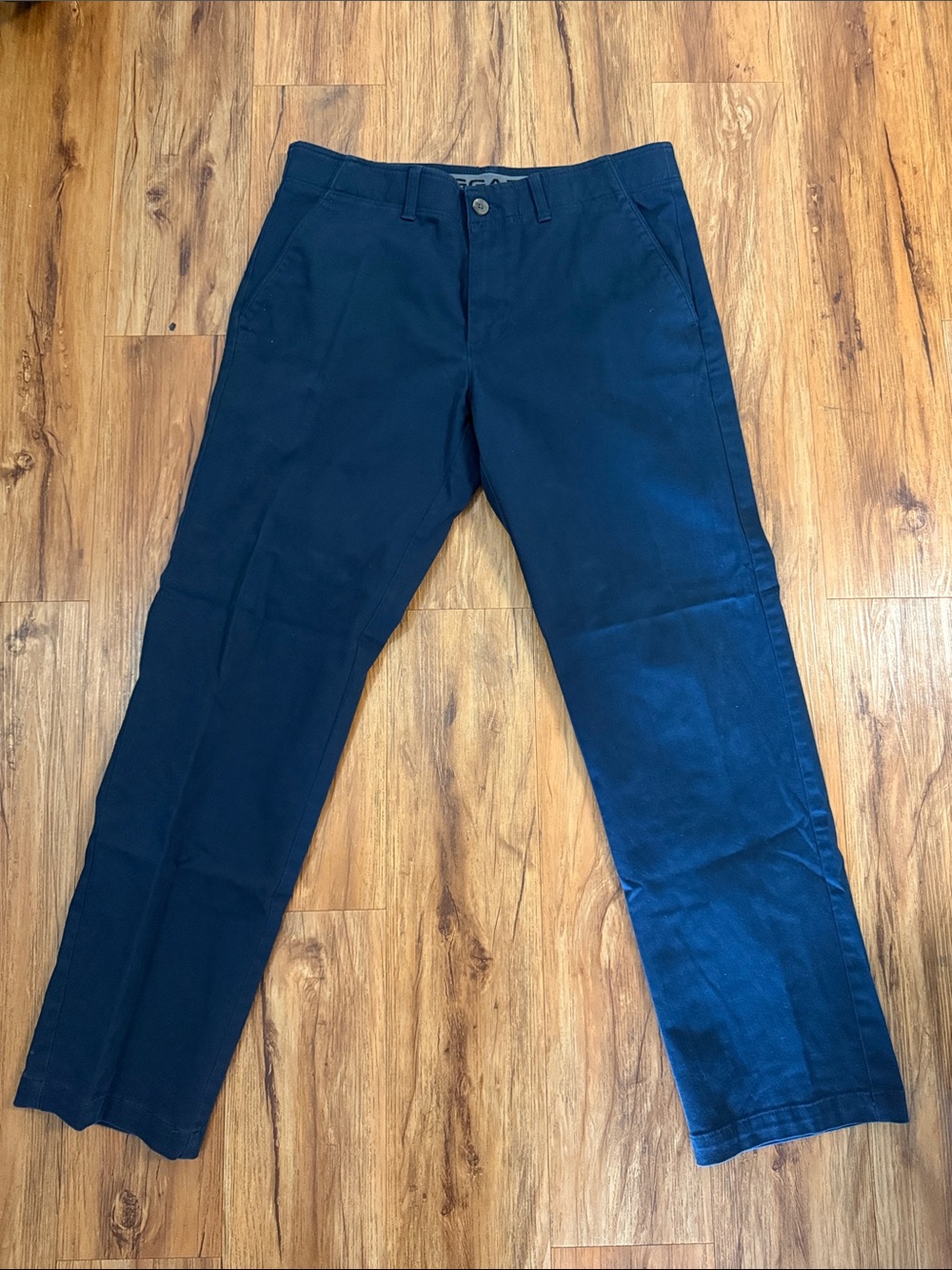 Haggar Navy Blue Men's Chino Pants